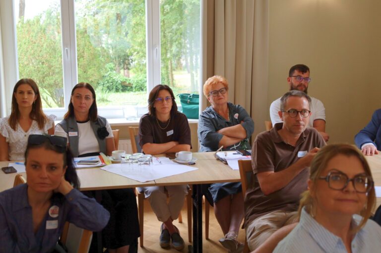 Zdjęcie z warsztatów w Skrzynkach