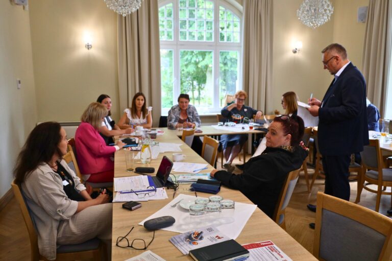 Zdjęcie z warsztatów w Skrzynkach